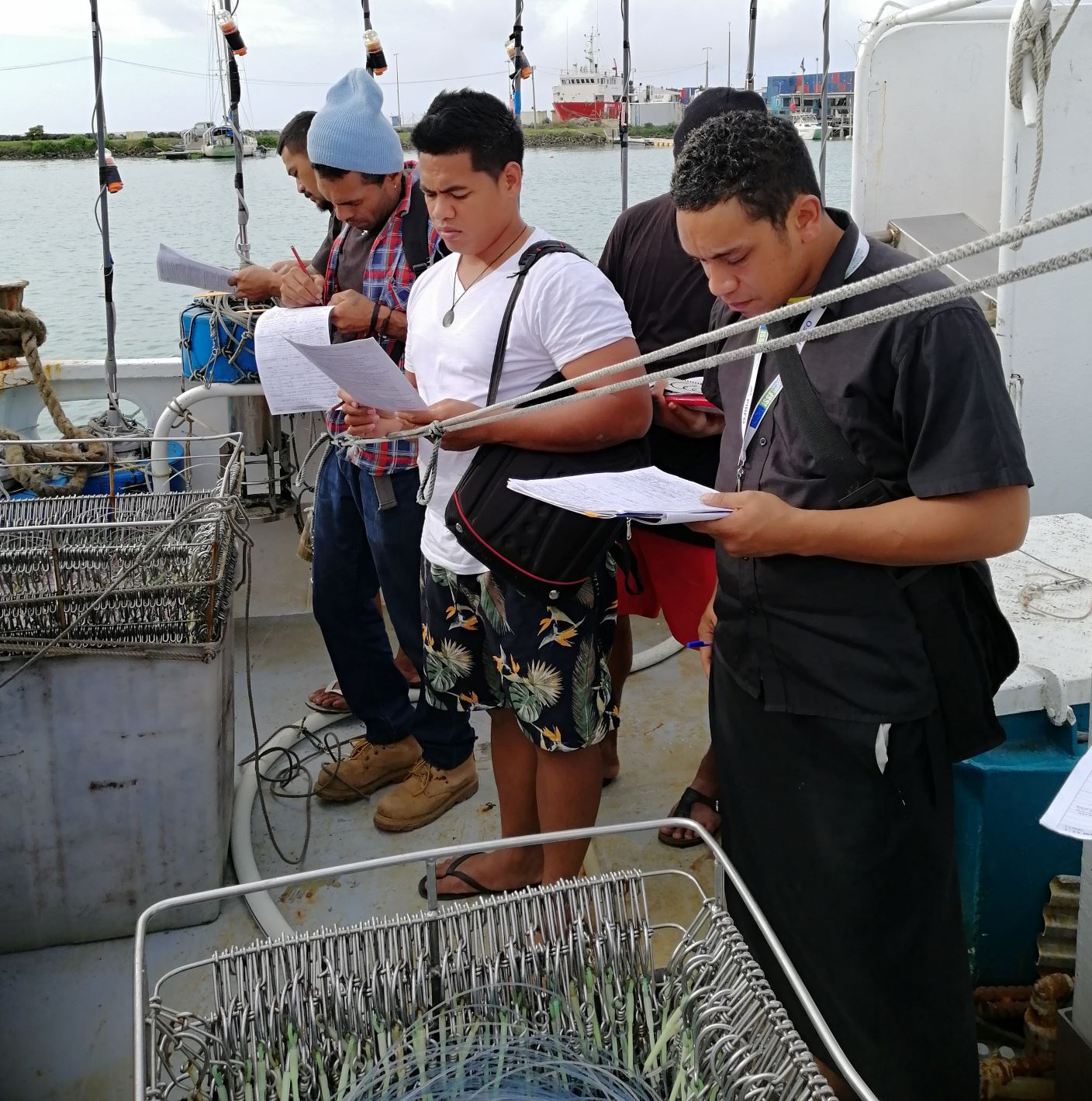 New Caledonia Longline Observer training