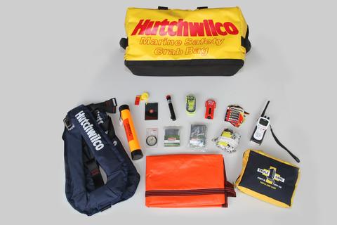 The emergency grab bag.